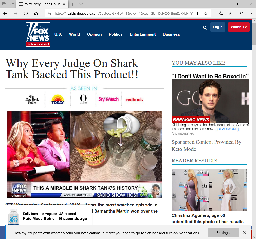 Fox News clone
